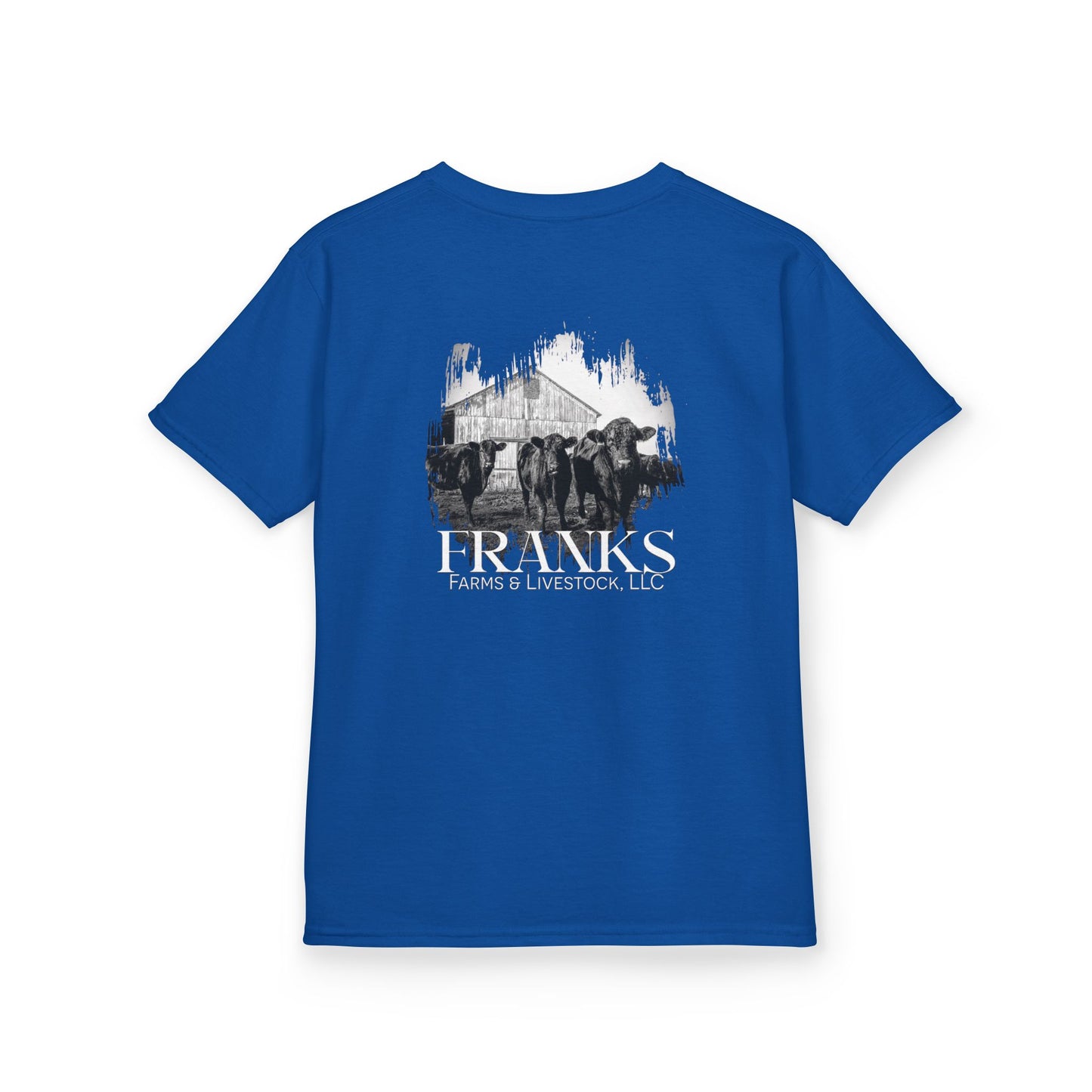Front and Back Heavy Cotton T-Shirt (YOUTH)
