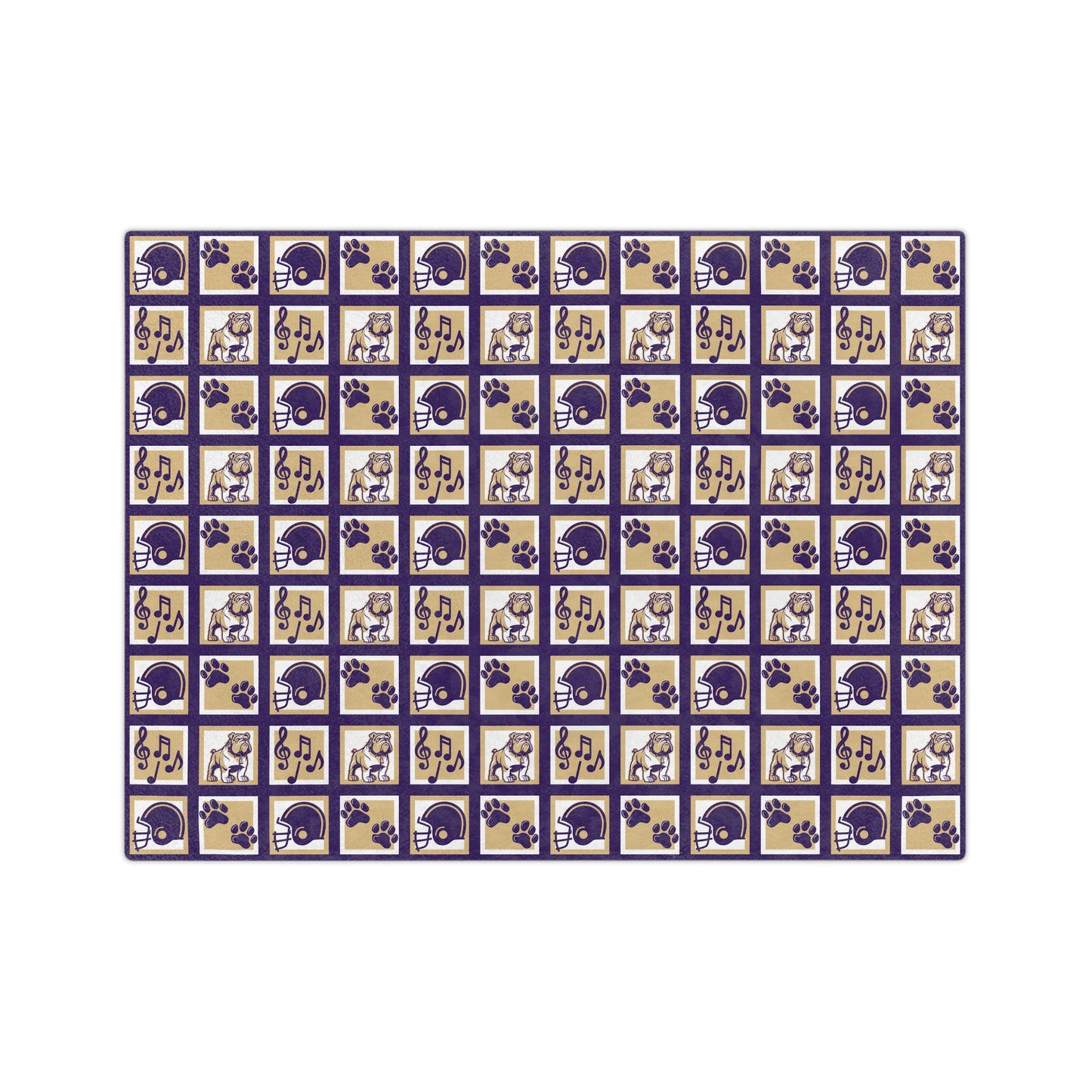 Ada Bulldogs Fleece Blanket