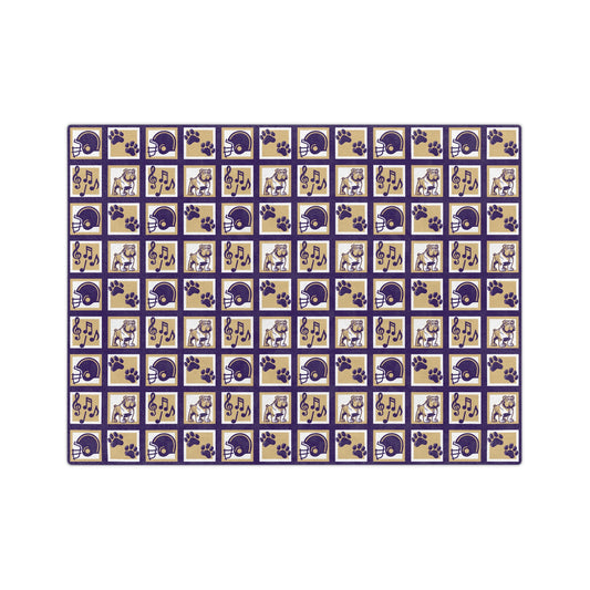 Ada Bulldogs Fleece Blanket