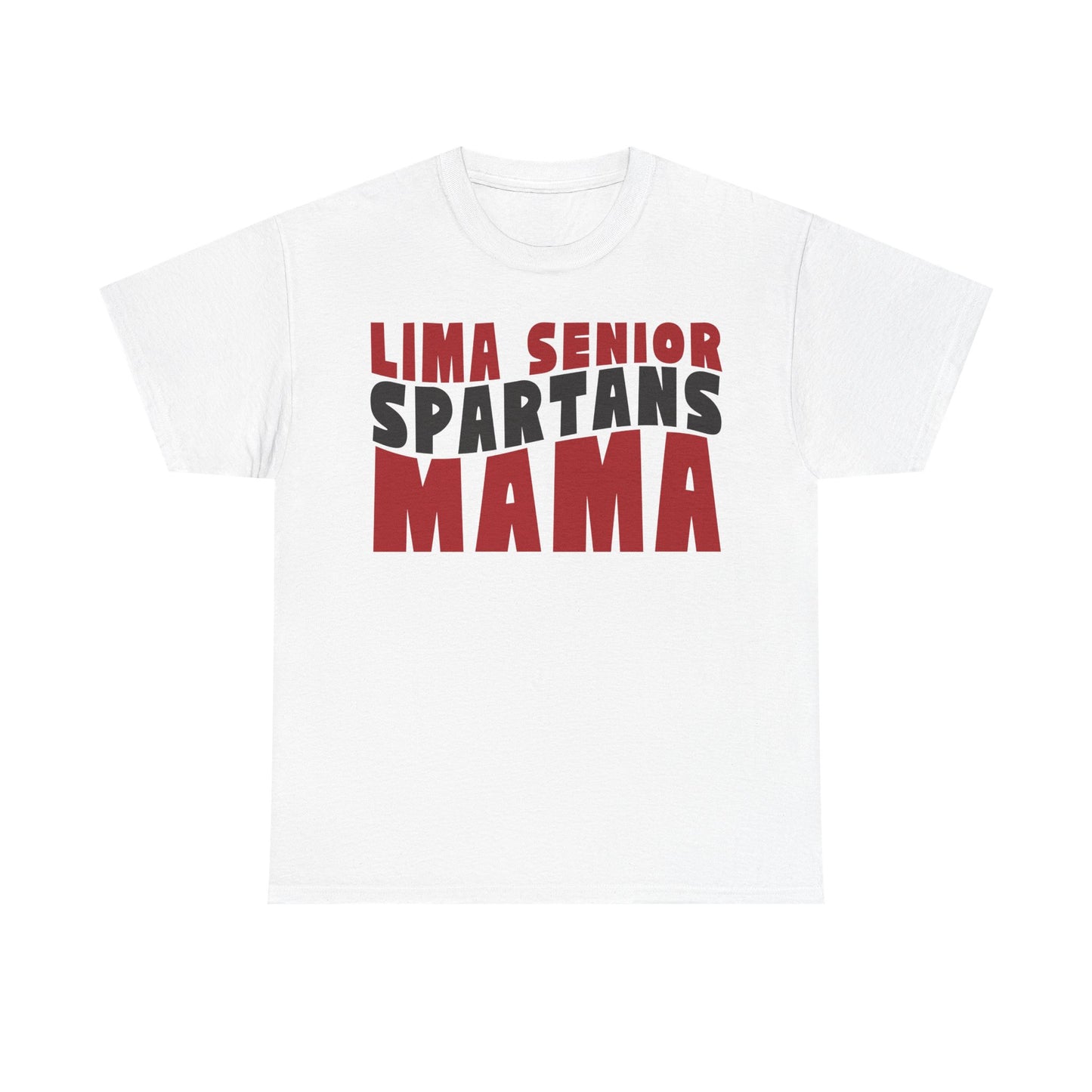 Lima Senior Spartans Mama Heavy Cotton T-shirt