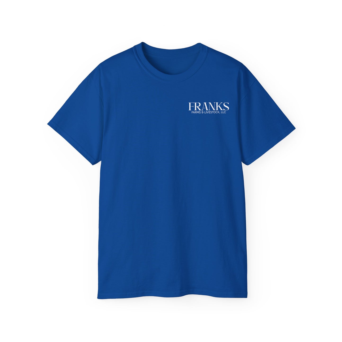 Franks Farms & Livestock Print Extra Heavy Cotton T-Shirt (ADULT)