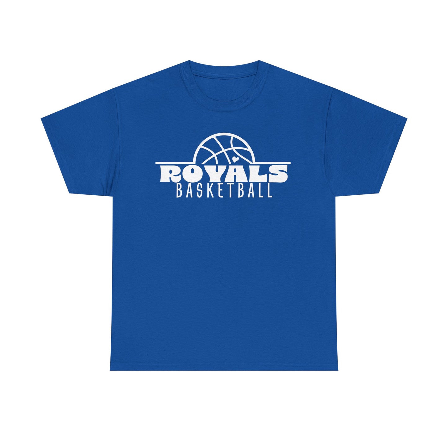 Elmwood Royals Basketball Heavy Cotton T-shirt