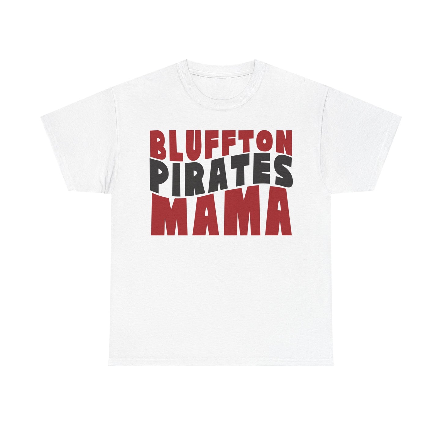 Bluffton Pirates Mama Heavy Cotton T-shirt