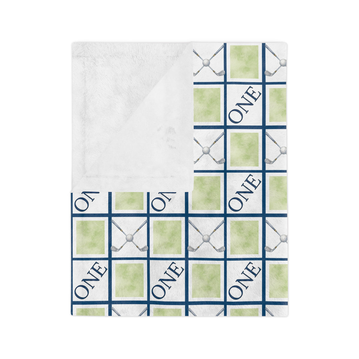 Lenox 1st Birthday Blanket