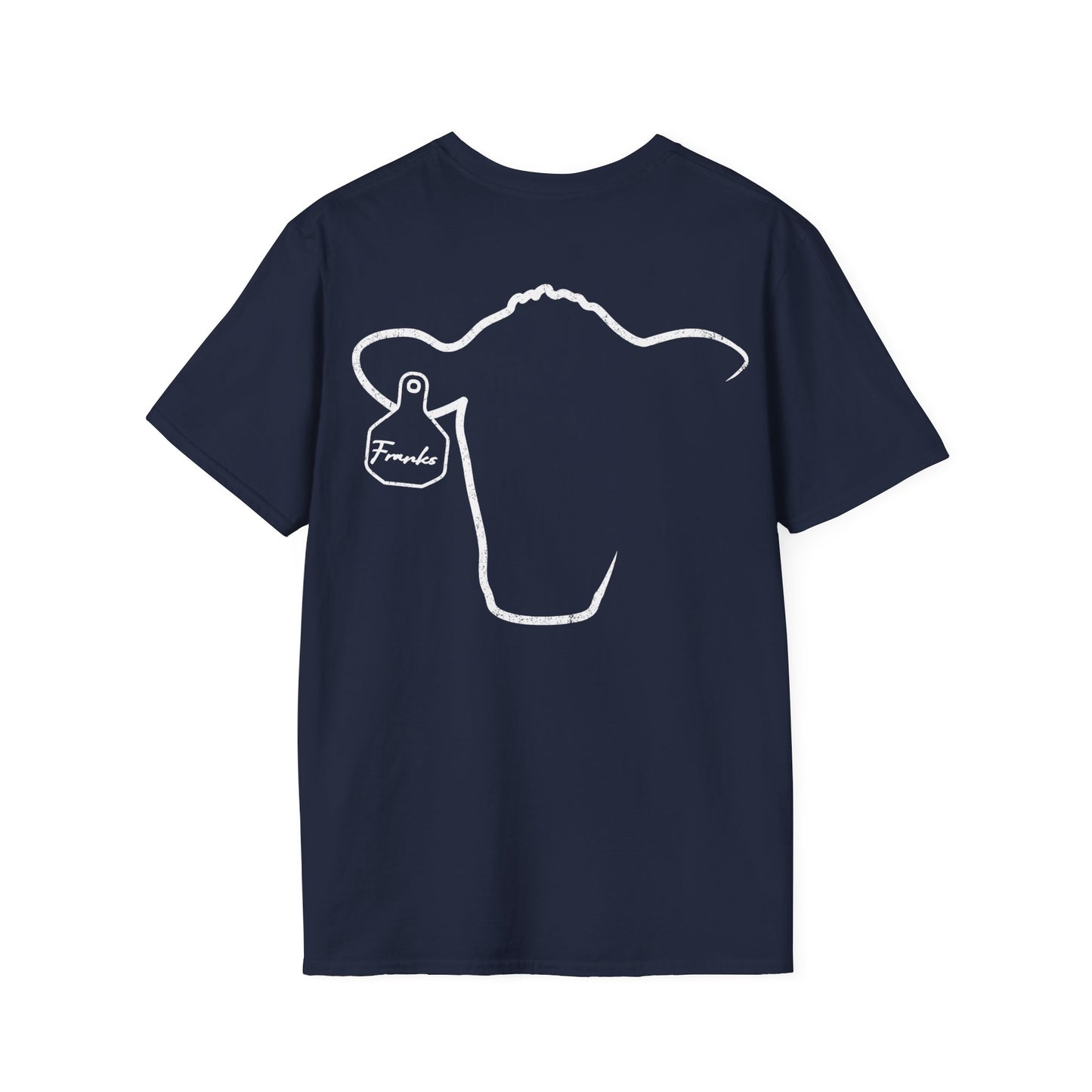 Front and Back Print Softstyle Cotton T-Shirt (ADULT)