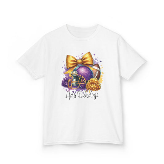 Ada Bulldogs Football Heavy Cotton T-Shirt (YOUTH)
