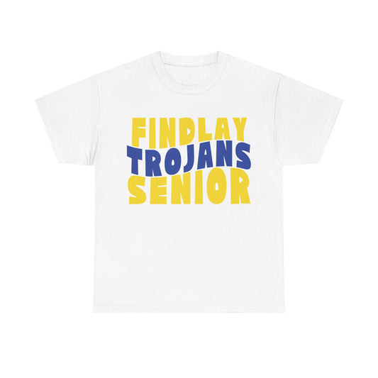 Findlay Trojans Senior Heavy Cotton T-shirt