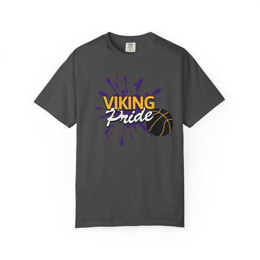Leipsic Vikings Basketball Comfort Colors T-Shirt