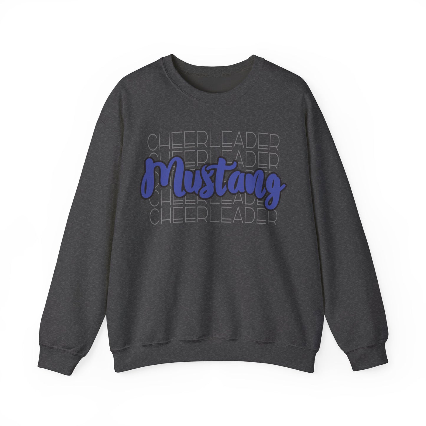 Allen East Mustangs Cheerleader Crewneck Sweatshirt