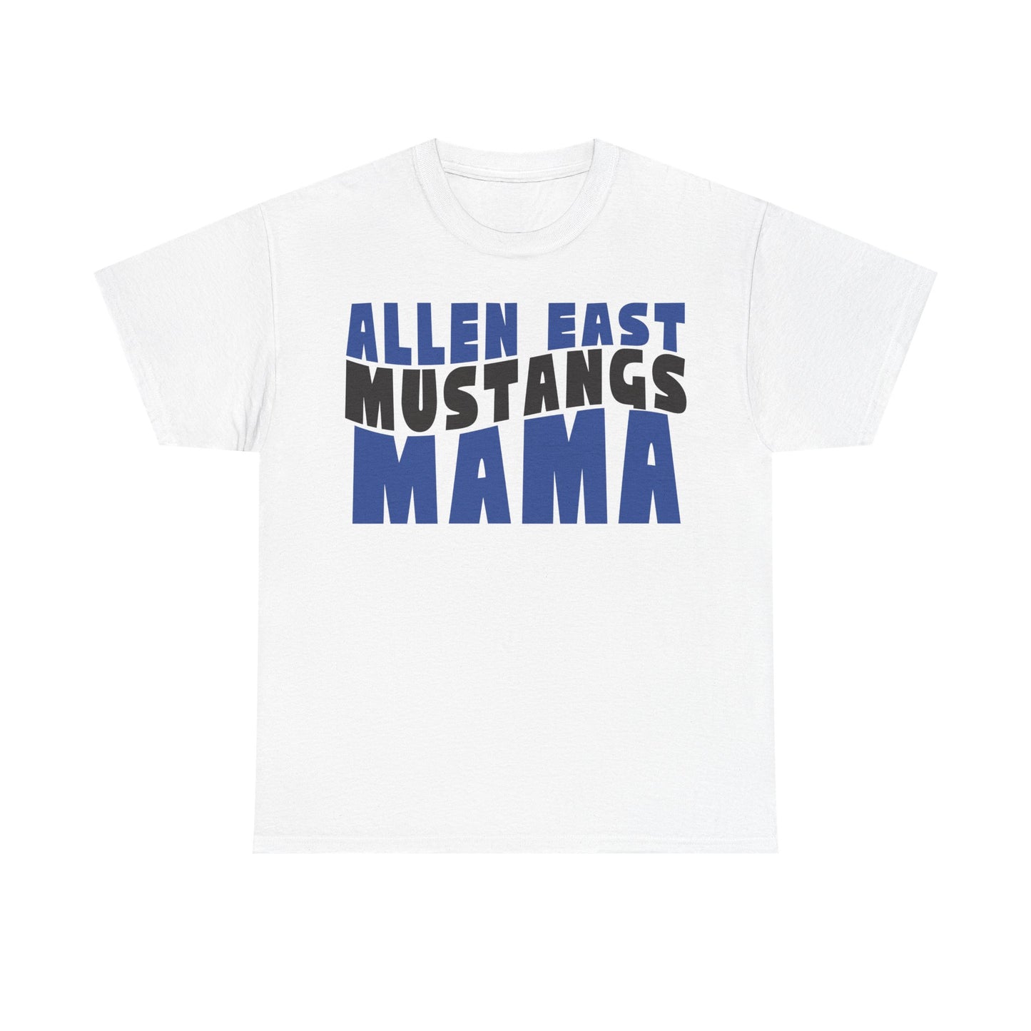 Allen East Mustangs Mama Heavy Cotton T-shirt