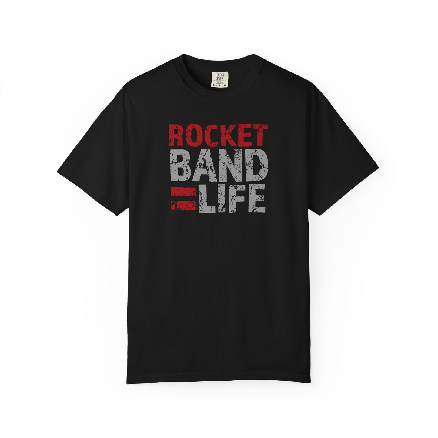 Pandora-Gilboa Rockets Band Comfort Colors T-Shirt