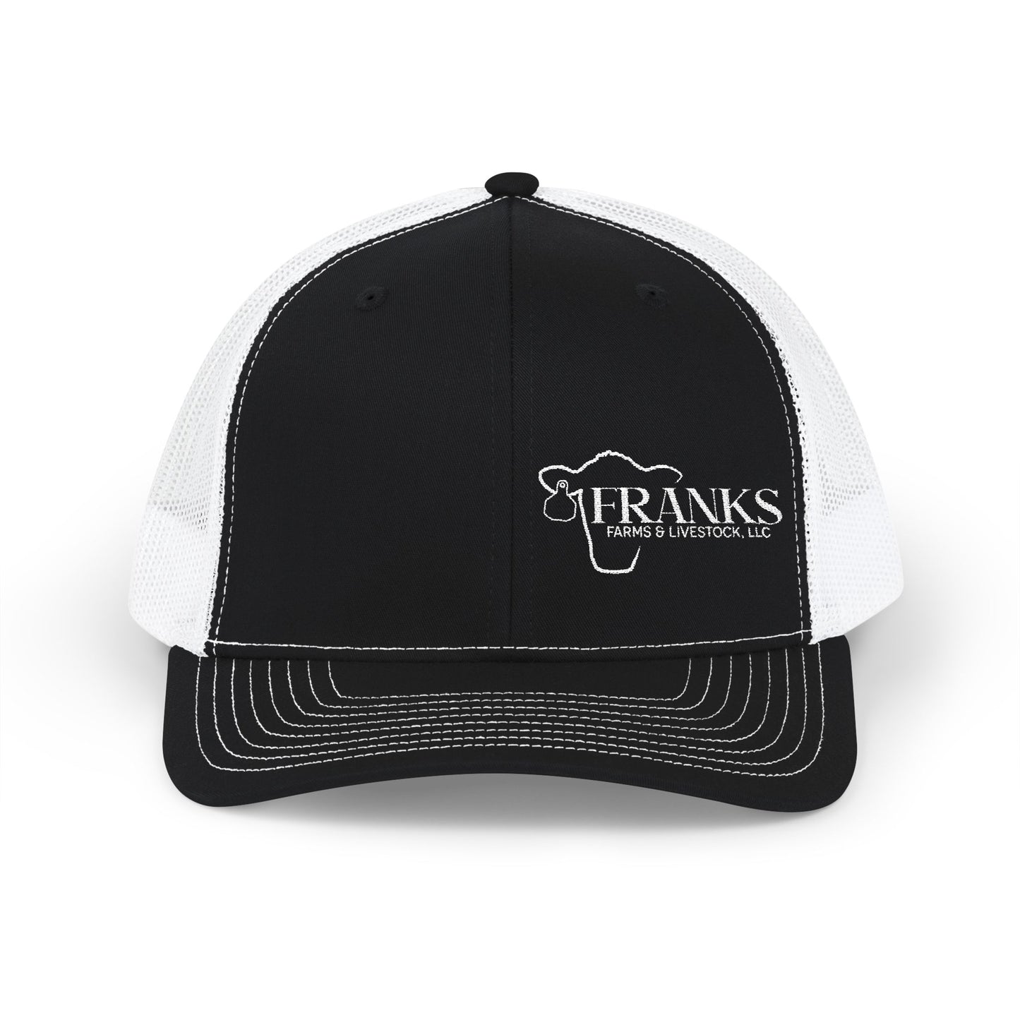Franks Farms & Livestock Embroidered Snapback Richardson 112 Hat