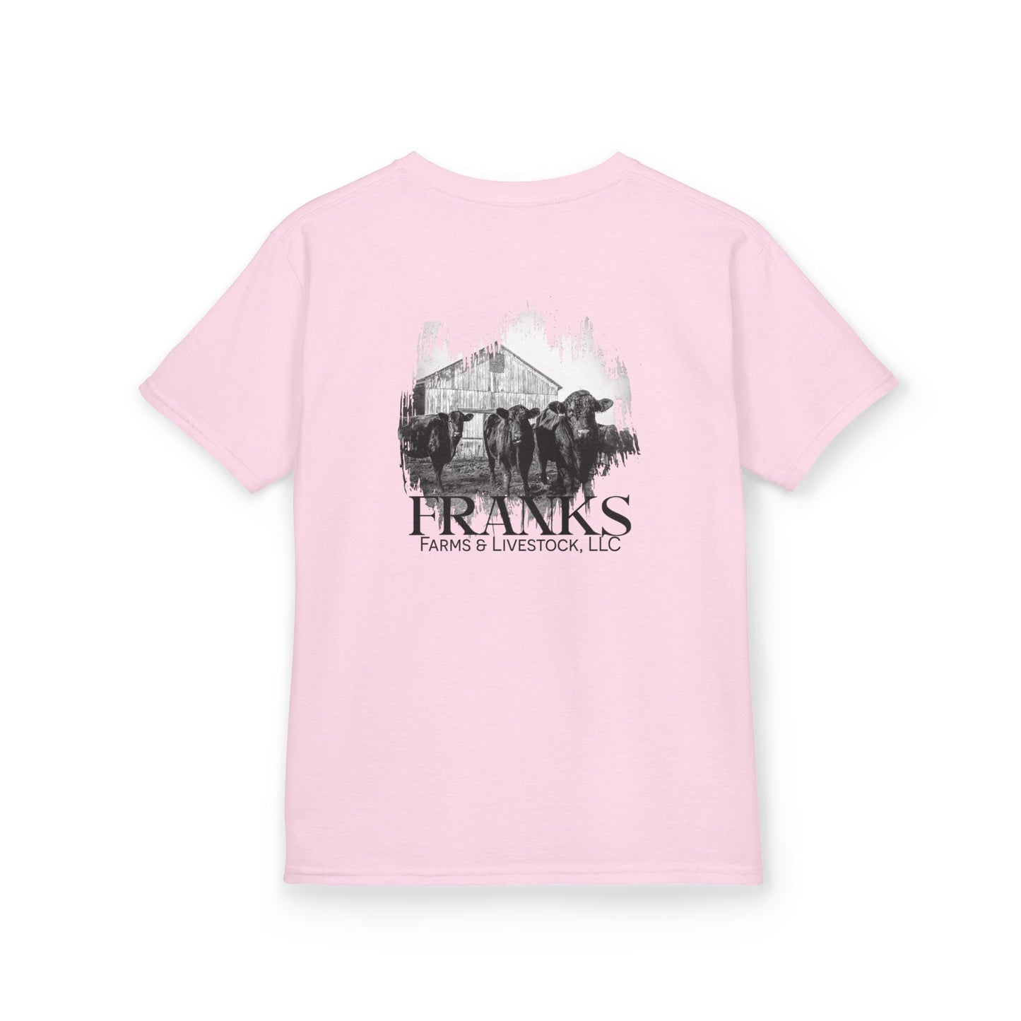 Front and Back Heavy Cotton T-Shirt (YOUTH)