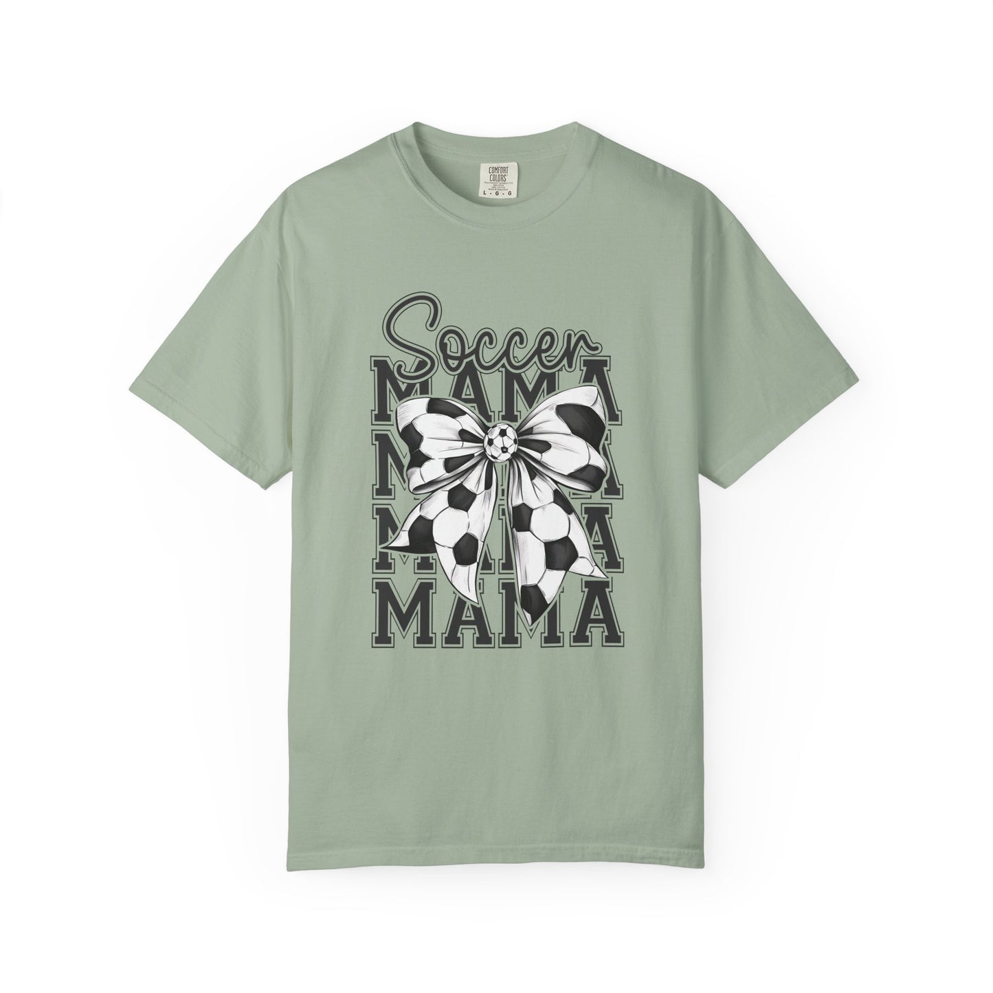 Green & Gold Soccer Mom Comfort Colors T-Shirt