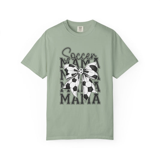 Green & Gold Soccer Mom Comfort Colors T-Shirt