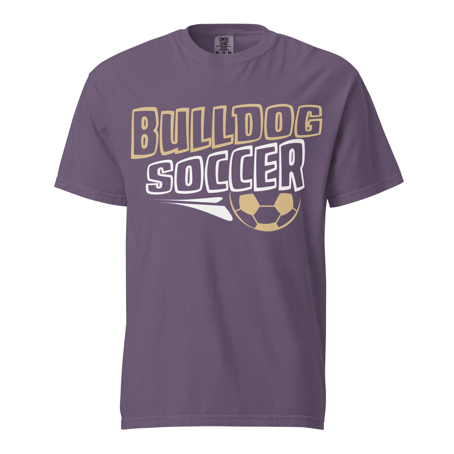 Ada Bulldogs Soccer Comfort Colors T-Shirt
